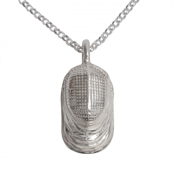 Silber-Anhänger "Maske"