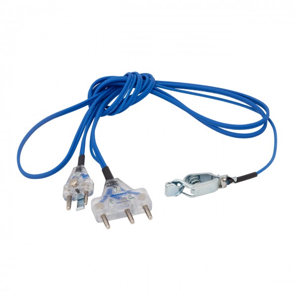 Florett- / Säbel- Körperkabel "Spezial", transparente Stecker