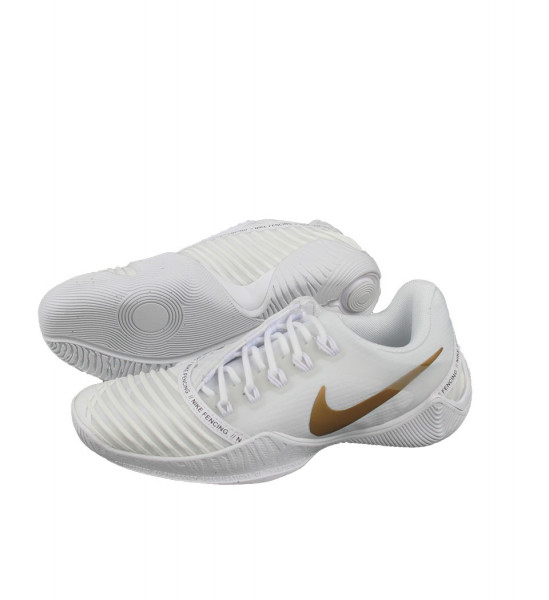 NIKE Ballestra 2, weiß/gold